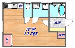 赤坂ハイツの物件間取画像